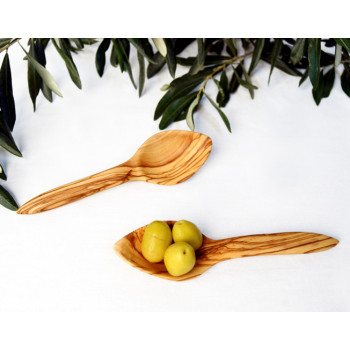 Olive Wood Flour Spoon Set...