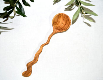 Zeytin Ağacı Büyük Dalgalı Kaşık GO-0227