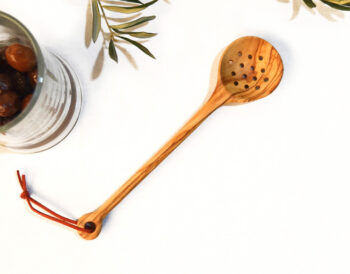 Zeytin Ağacı Delikli Kaşık 1 GO-0230