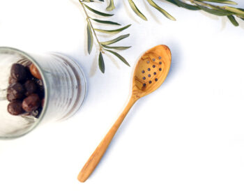 Zeytin Ağacı Delikli Kaşık 2 GO-0228