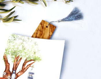 Zeytin Ağacı Gümüş Kitap Ayracı GO-1120