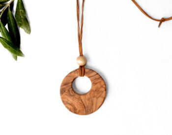 Zeytin Ağacı Hardal Kolye GO-1115