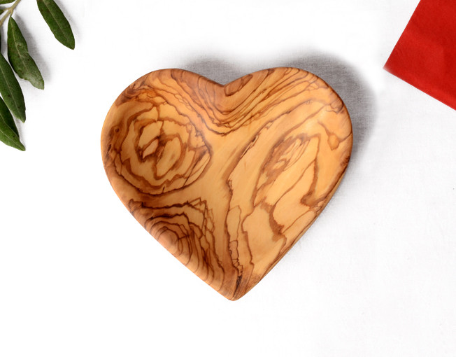 Zeytin Ağacı Kalp Kase GO-0119