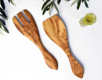 Zeytin Ağacı Klasik Büyük Salata Kaşığı GO-0214