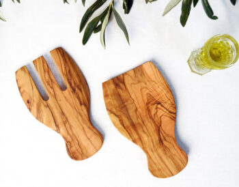 Zeytin Ağacı Klasik Küçük Salata Kaşığı GO-0213