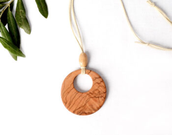 Zeytin Ağacı KremKolye GO-1113