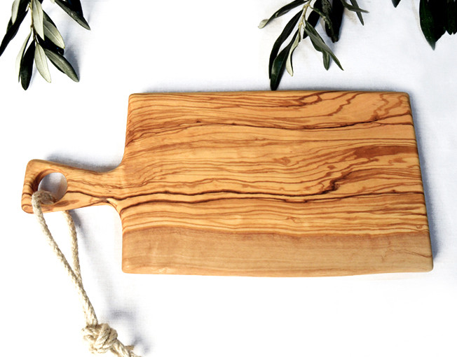 Zeytin Ağacı Sunum Tahtası GO-0020 - Görsel 3