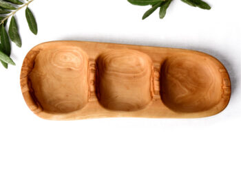 Zeytin Ağacı 3'lü Kase Sunum GO-0113