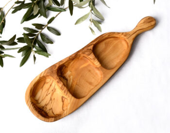 Zeytin Ağacı 3'lü Kürek Sunum GO-0027